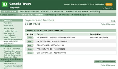 easyweb td mobile